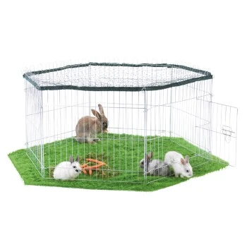 Dobar Freigehege Für Jungtiere, Silber 1 Dobar Freigehege Für Jungtiere, Silber