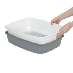 AniOne Geschlossene Sieb-Toilette Clean Cat M 16 AniOne Geschlossene Sieb-Toilette Clean Cat M -Tierbedarf Rabatt Geschäft 16d5eed8ba04fe464939f277f613f934cd2d85ca 39a0f9019d438be620c724e3db70f4f3c3d02812