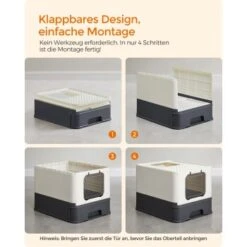 FEANDREA Katzentoilette, Mit Deckel Schwarz -Tierbedarf Rabatt Geschäft 24563f3ac843d4727671c19763dc1d7931b51af3 1665868 de DE 8c3b6b79ab5d557467368f0b8528ab3f5b8ceecaUpev11