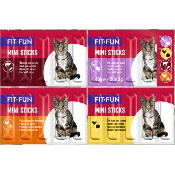 FIT+FUN F+F Mini Sticks Multifahne Mix 25x20x2g 1 FIT+FUN F+F Mini Sticks Multifahne Mix 25x20x2g
