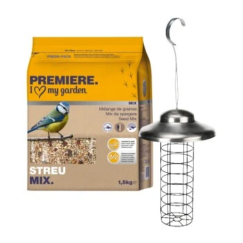 AniOne Futtersäule Mit Premiere Streu-Mix 1 AniOne Futtersäule Mit Premiere Streu-Mix