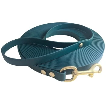 Bio-leine 25-35 Kg Schleppleine Biothane Dunkelgrün 3 M 1 Bio-leine 25-35 Kg Schleppleine Biothane Dunkelgrün 3 M