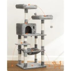 FEANDREA Kratzbaum 143cm Rauchgrau Hellgrau 17 FEANDREA Kratzbaum 143cm Rauchgrau Hellgrau -Tierbedarf Rabatt Geschäft 3a15a8e7209296acfa6e1b0941a24dbdb1f3b899 1483593 de DE b35f9da6cc2b2e80d3ea93eb25080b5db52475cdJNwqcX