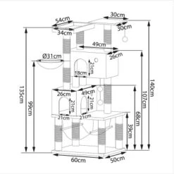 Lionto Kratzbaum, Höhe 140 Cm Dunkelgrau -Tierbedarf Rabatt Geschäft 3b55c0d1b888029c0e6aabc89d5648e469ebc05a 1657048 de DE c66f0c79058ccc6df9655411ee5f1d451cd5cafev7NlG0