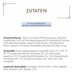 GOURMET à La Carte 26x85g Hochseefisch An Reis-Gemüsekomposition -Tierbedarf Rabatt Geschäft 3bb8f00cad901e15a259a689bca8d87ce2e482e8 1099233.ingr3