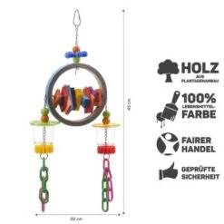 HappyBird Foraging Papageienspielzeug 2 Bangel 9 HappyBird Foraging Papageienspielzeug 2 Bangel -Tierbedarf Rabatt Geschäft 3c1dd1443873f71de0590cbf1cf612ea1bcf2bed 1416688 de DE 3d5a089f4925f3a041c5fe7988cafc2627896dfdCm18LH