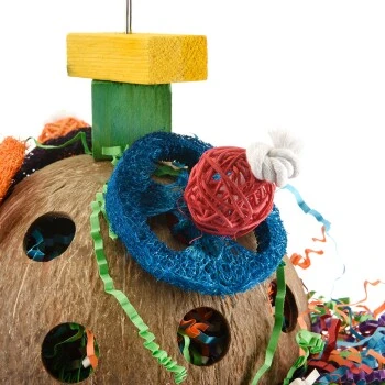 Wagner Papageienspielzeug Sputniki 3 Wagner Papageienspielzeug Sputniki – Bild 3