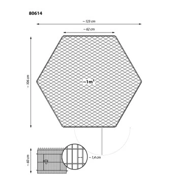 Dobar Freigehege Für Jungtiere, Silber 2 Dobar Freigehege Für Jungtiere, Silber – Bild 2