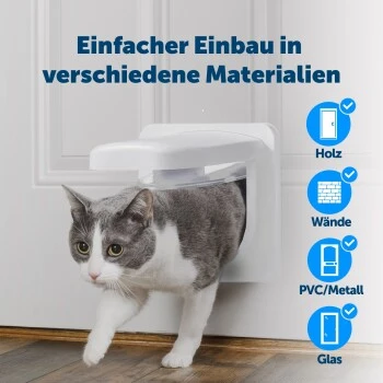 PetSafe Mikrochip Katzenklappe Petporte Smart Flap 4 PetSafe Mikrochip Katzenklappe Petporte Smart Flap – Bild 4
