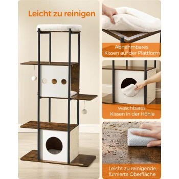 FEANDREA Kratzbaum Modern Katzenturm 5 FEANDREA Kratzbaum Modern Katzenturm – Bild 5
