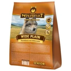 WOLFSBLUT Wide Plain Senior, Pferd Mit Süßkartoffel 2 Kg