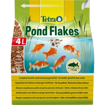 Tetra Pond Flakes Teichflockenfutter 4l 2 Tetra Pond Flakes Teichflockenfutter 4l – Bild 2