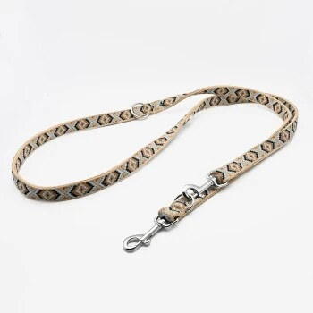 THE DOG IDEA Boho-Chic Hundeleine Mokka 1,2 M 3 THE DOG IDEA Boho-Chic Hundeleine Mokka 1,2 M – Bild 3