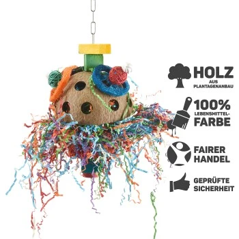 Wagner Papageienspielzeug Sputniki 5 Wagner Papageienspielzeug Sputniki – Bild 5