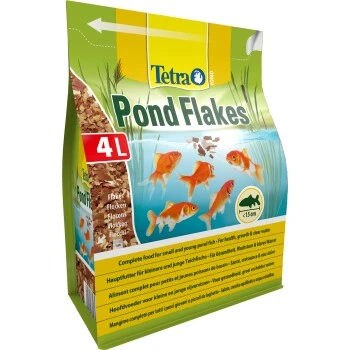 Tetra Pond Flakes Teichflockenfutter 4l 1 Tetra Pond Flakes Teichflockenfutter 4l