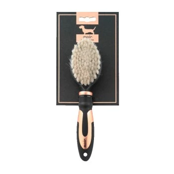 Europet Bernina NOIR Bristle Brush Pflegebürste Extra Weich Ziegenhaar 2 Europet Bernina NOIR Bristle Brush Pflegebürste Extra Weich Ziegenhaar – Bild 2