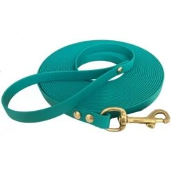 Bio-leine Ab 35 Kg Biothane Schleppleine Türkis 3 M