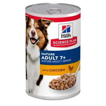 Hill's Science Plan Mature Adult 7+ Mit Huhn 12x370g 1 Hill's Science Plan Mature Adult 7+ Mit Huhn 12x370g