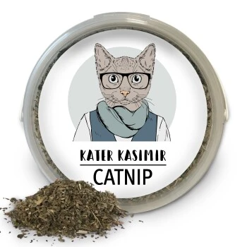 Kater Kasimir Premium Katzenminze, 60g Vorratspack (getrocknet, Geschnitten Und Gesiebt) 1 Kater Kasimir Premium Katzenminze, 60g Vorratspack (getrocknet, Geschnitten Und Gesiebt)