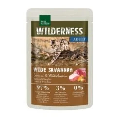REAL NATURE Wilderness Adult True Country 12x85g Wide Savannah Mit Lamm & Wildschwein