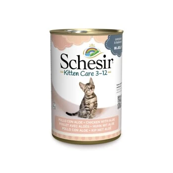Schesir Junior Huhn Mit Aloe 24x85 G 1 Schesir Junior Huhn Mit Aloe 24x85 G