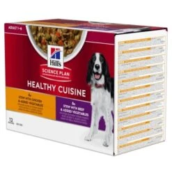 Hill's Science Plan Healthy Cuisine Adult Chicken & Beef Ragout 12x90 G