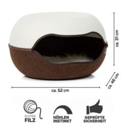 Canadian Cat Company Filz Katzennest 2.0 Weiß -Tierbedarf Rabatt Geschäft a92e79a6565c50f37bc435bd198c7f82e59b1d32 1412670 de DE 5965926908f899951e9568f9c66ae452daa472ddkNrUrB