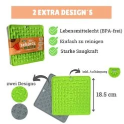 BeG Buddy [2-er] Leckmatte Für Hunde / Katzen, Schleckmatte Mit Saugnäpfen -Tierbedarf Rabatt Geschäft aa4c9b2dde33fc4a3c96904a2378a128ea9bfb4d 1457253 de DE ce674f57b8253eb541e66da3b928a9f884e8dd8btk4d4m