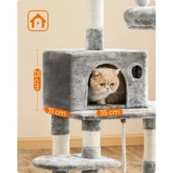 FEANDREA Kratzbaum 143cm Rauchgrau Hellgrau 14 FEANDREA Kratzbaum 143cm Rauchgrau Hellgrau -Tierbedarf Rabatt Geschäft aabaef31284abd4f22e2534f5dc534b71c927113 1483593 de DE cea6a5ddd6f70d82cb9b88124dbb39c76c3c43fexS6KPA