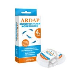 Ardap Silberfischchen Köderdose 4er Pack