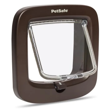 PetSafe Katzenklappe Mit Manueller Verriegelung, Braun 7 PetSafe Katzenklappe Mit Manueller Verriegelung, Braun – Bild 7