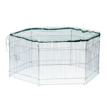 Dobar Freigehege Für Jungtiere, Silber 5 Dobar Freigehege Für Jungtiere, Silber – Bild 5