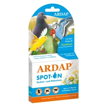 Ardap Spot-On Für Ziervögel & Brieftauben 1 Ardap Spot-On Für Ziervögel & Brieftauben
