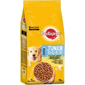 Pedigree Junior Mit Huhn Und Reis 2x15kg 1 Pedigree Junior Mit Huhn Und Reis 2x15kg
