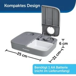 PetSafe Futterautomat Für 2 Mahlzeiten -Tierbedarf Rabatt Geschäft bbe9cab735d5b9f4c0eedd0a56c673f98bfc289d 3af10beb3f1b8fffe2d66d9f1441f88b00169941