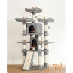 FEANDREA Katzenbaum 172cm Hellgrau Hellgrau 17 FEANDREA Katzenbaum 172cm Hellgrau Hellgrau -Tierbedarf Rabatt Geschäft d27fb96c960f00e50380c1cb036280dbeb20ff7b 1483575 de DE ff572f78a4add3dd274609855f0815c625e0cf734GaXX8