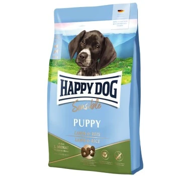 HAPPY DOG Supreme Sensible Puppy Lamm & Reis 10 Kg 1 HAPPY DOG Supreme Sensible Puppy Lamm & Reis 10 Kg