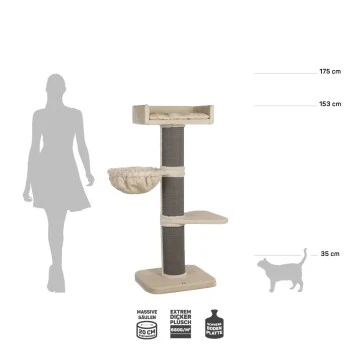 Canadian Cat Company Kratzbaum Waterton Anthrazit 7 Canadian Cat Company Kratzbaum Waterton Anthrazit – Bild 7