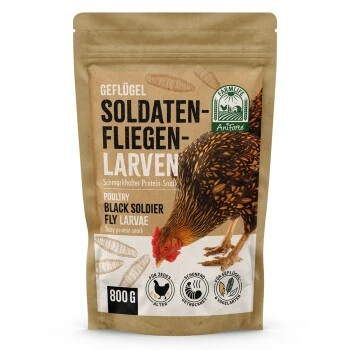Aniforte FarmLife Soldatenfliegenlarven 800g 1 Aniforte FarmLife Soldatenfliegenlarven 800g