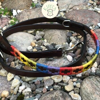 Kipita Polo Hundeleine Rainbow 2 Kipita Polo Hundeleine Rainbow – Bild 2