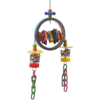 HappyBird Foraging Papageienspielzeug 2 Bangel 1 HappyBird Foraging Papageienspielzeug 2 Bangel