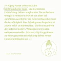 Mammaly Puppy Power 110g -Tierbedarf Rabatt Geschäft f7e73b86118aaa2261ee3f43f4e1e23c9537ad2a 1472892 2
